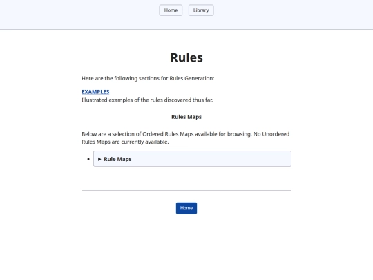 library/rules screenshot