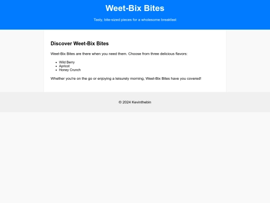 weet-bix-bites screenshot