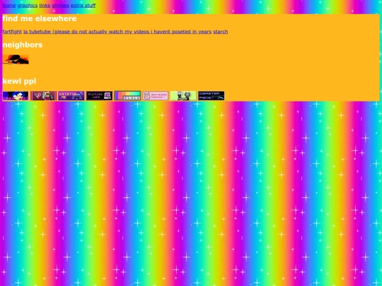 links screenshot