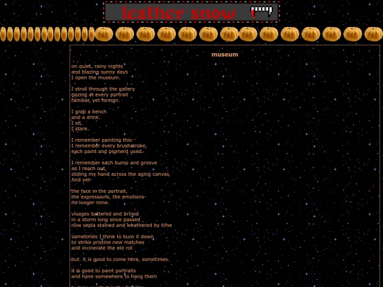 writing/poems/museum screenshot