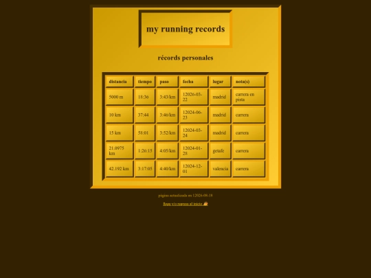 running screenshot