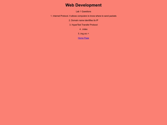 WebDevelopment screenshot