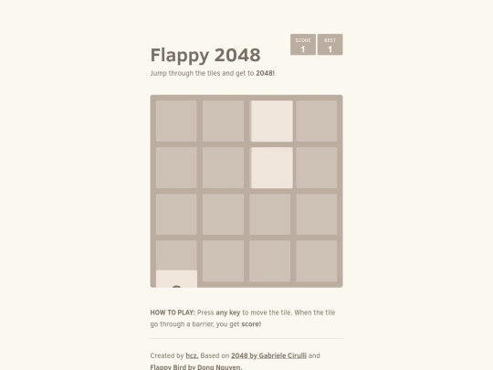 F2048 screenshot