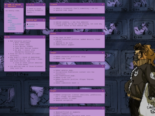updates screenshot