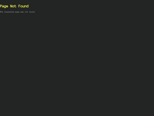 not_found screenshot