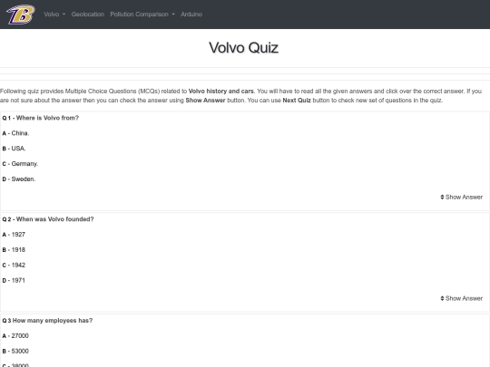 multiplechoice screenshot