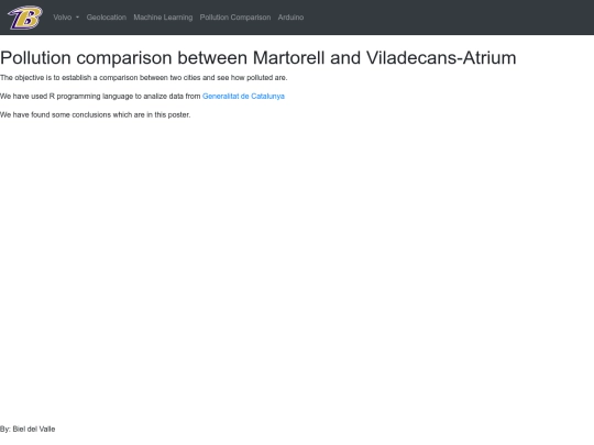 pollutioncomparison screenshot