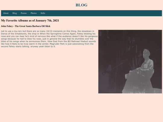 blog screenshot