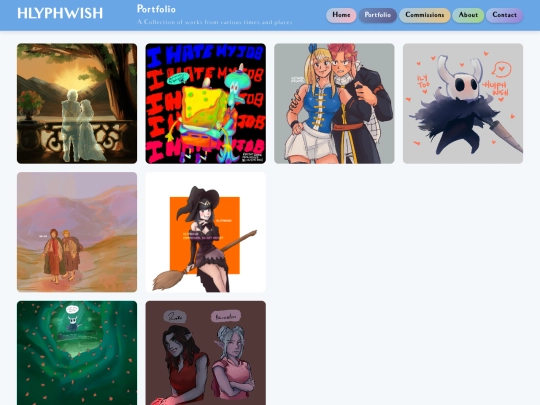 portfolio screenshot
