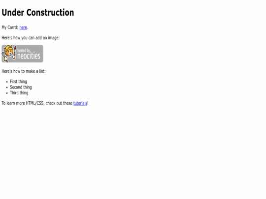 index screenshot