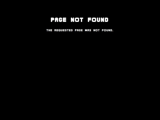 not_found screenshot
