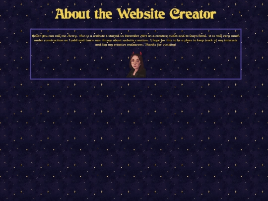 aboutpage screenshot