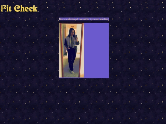 fitcheck screenshot