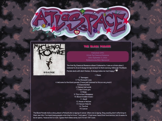 blog/black_parade screenshot