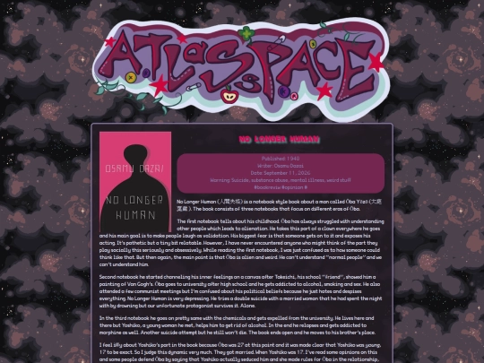 blog/no-longer-human screenshot