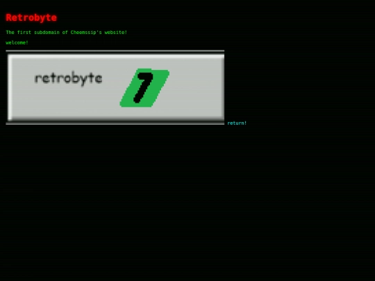 Retrobyte screenshot