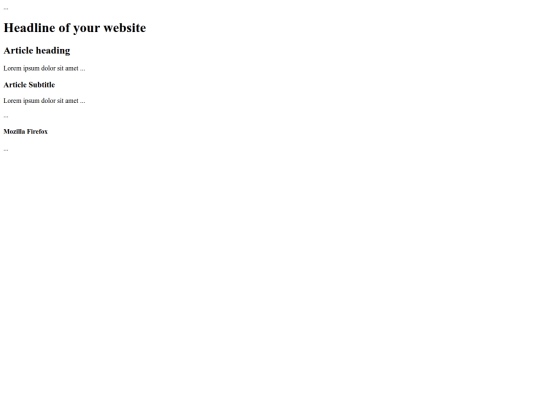 web screenshot