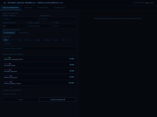 calculadora-multas-mrb screenshot