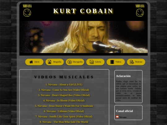 videos screenshot