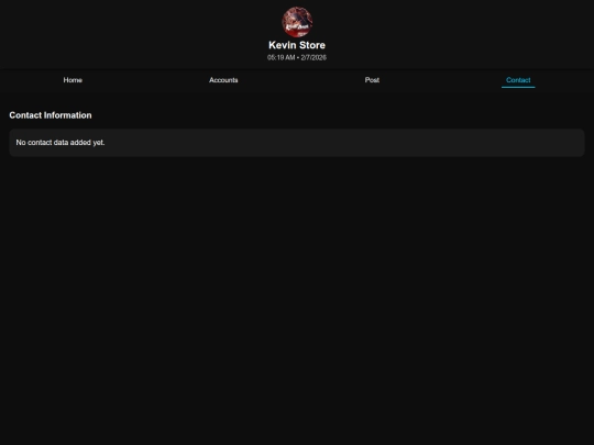contact screenshot