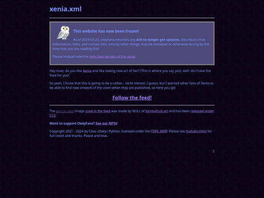 xenia/rss screenshot