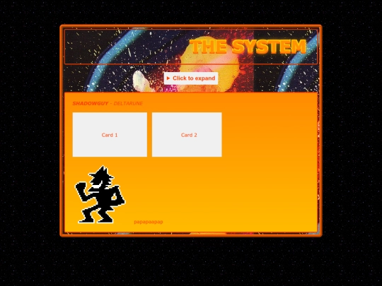 system screenshot
