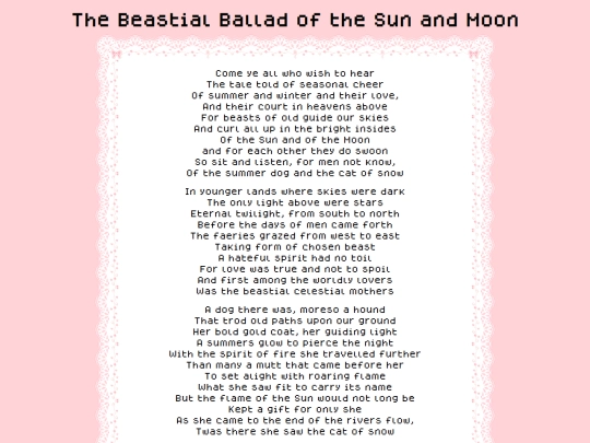 the-beastial-ballad-of-the-sun-and-moon screenshot
