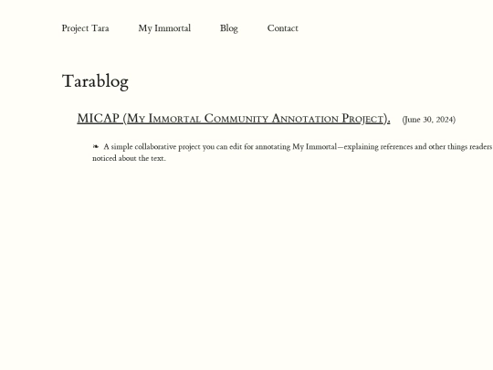 blog screenshot