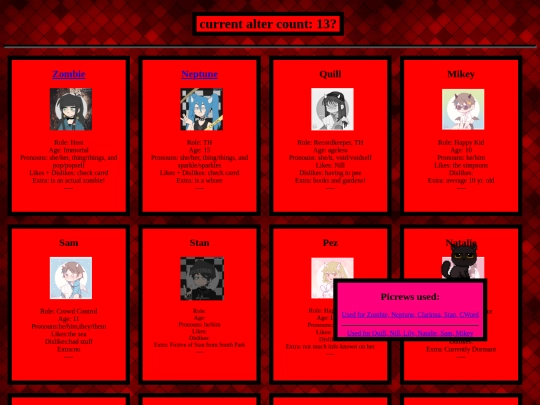 Ialterlist screenshot