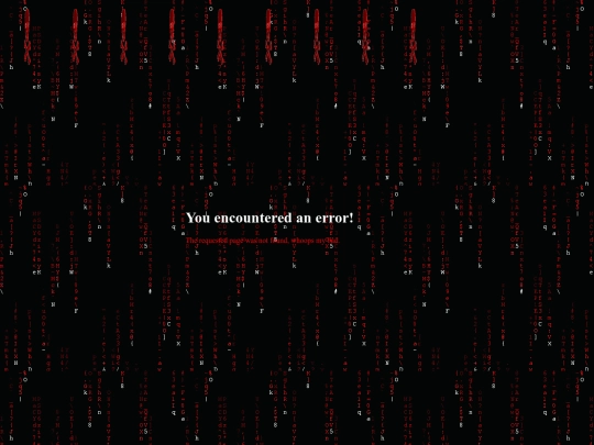 not_found screenshot