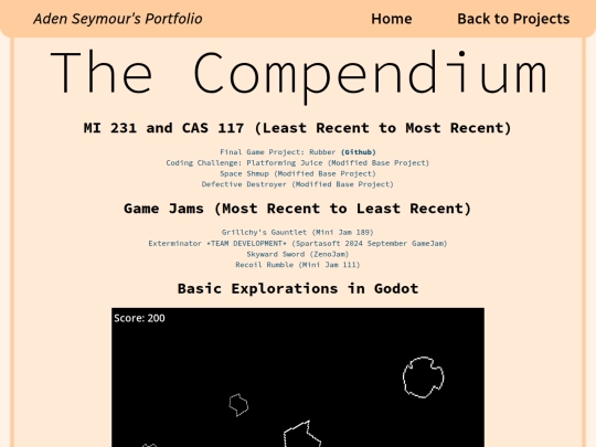 projects/the-compendium screenshot