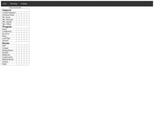 scorecards/clue screenshot