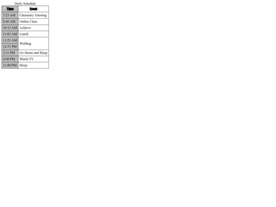 stylishschedule screenshot