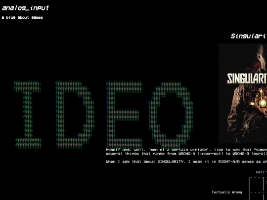 singularity screenshot