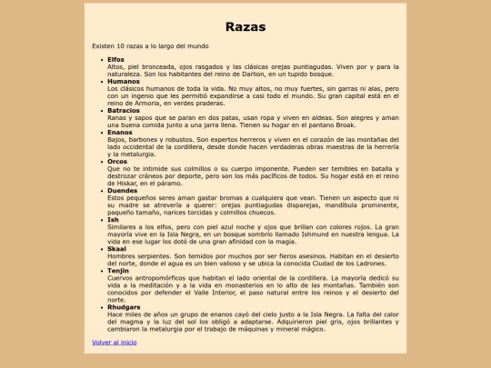 razas screenshot
