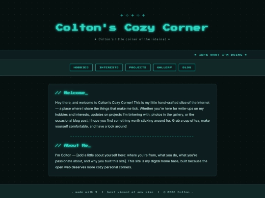 home screenshot