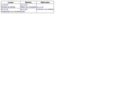 Tabla ejemplo  screenshot