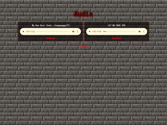 audio screenshot