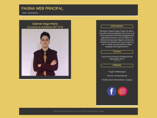 Informacionpersonal screenshot
