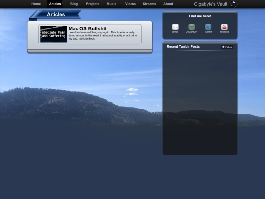 articles screenshot
