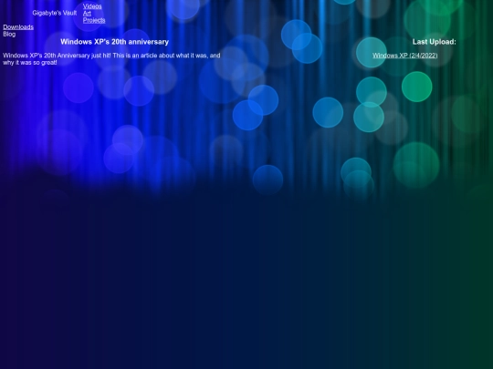 blog screenshot