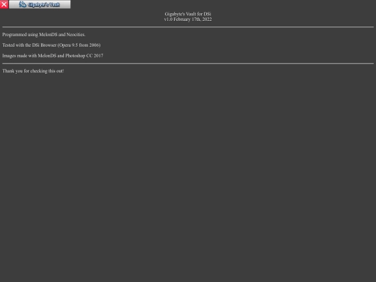 legacy/dsi/about screenshot