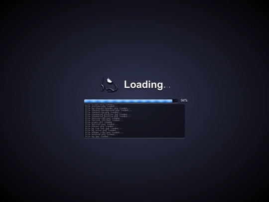 loading screenshot