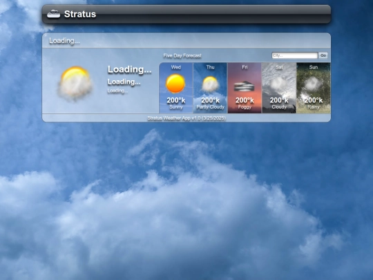 projects/stratus screenshot