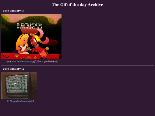 gotd/archive screenshot