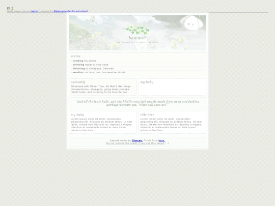 blog screenshot