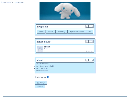 test screenshot