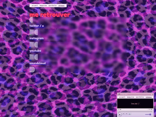 reseaux screenshot