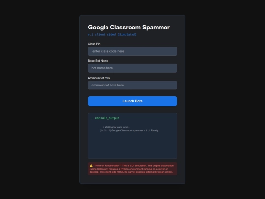 classroom screenshot