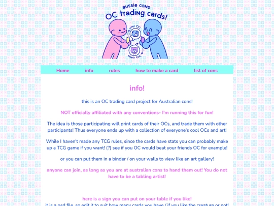 info screenshot